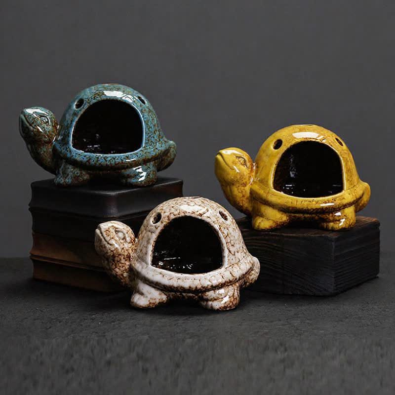 Buddha Stones Keramische schildpad Wierook - image 19