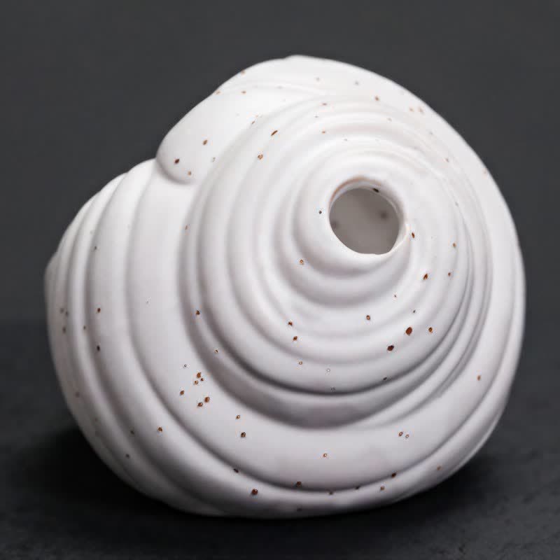 Buddha Stones Keramische Shankha Wierookbranders van schelpen - image 10