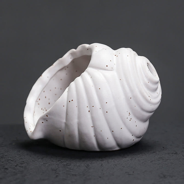 Buddha Stones Keramische Shankha Wierookbranders van schelpen - image 8