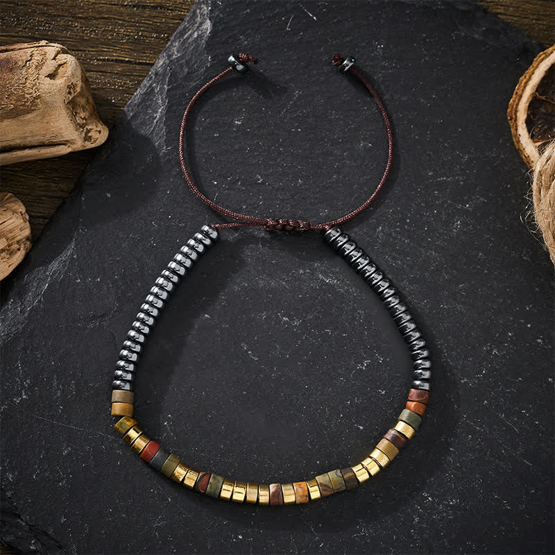 Buddha Stones Armband met krachtige hematietkralen - image 10