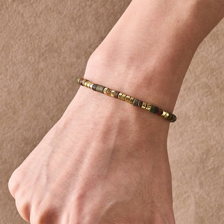 Buddha Stones Armband met krachtige hematietkralen - image 12