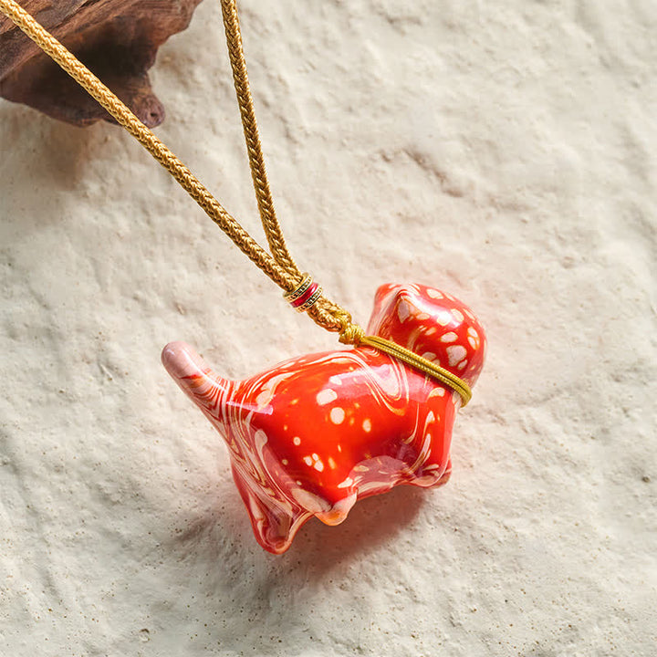 Buddha Stones Schattige kattenhanger Ketting - image 9