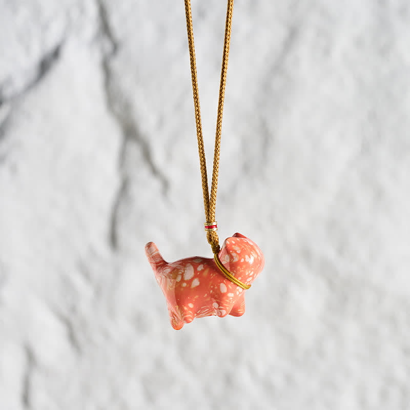 Buddha Stones Schattige kattenhanger Ketting - image 17