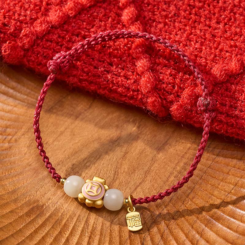 Buddha Stones Handgeweven Armband met schildpadmotief, symbool van kracht. - image 14