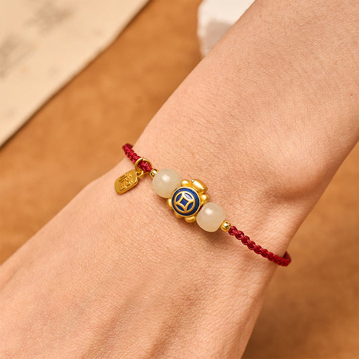 Buddha Stones Handgeweven Armband met schildpadmotief, symbool van kracht. - image 21