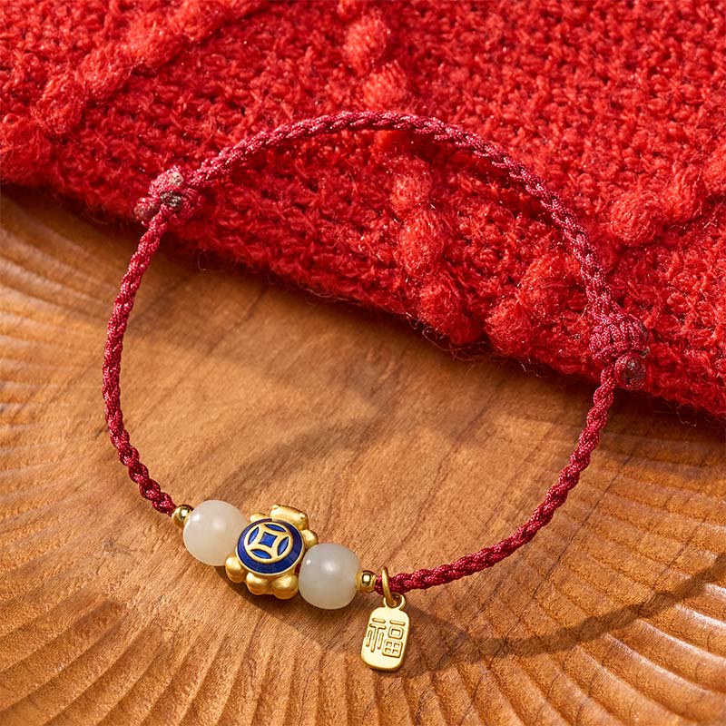 Buddha Stones Handgeweven Armband met schildpadmotief, symbool van kracht. - image 20