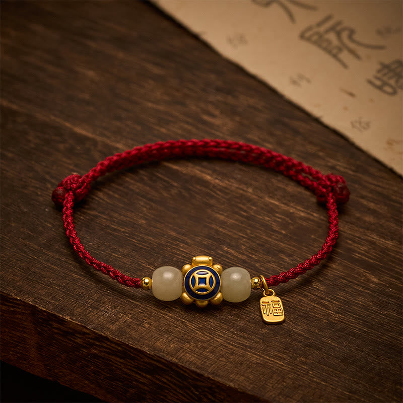 Buddha Stones Handgeweven Armband met schildpadmotief, symbool van kracht. - image 19