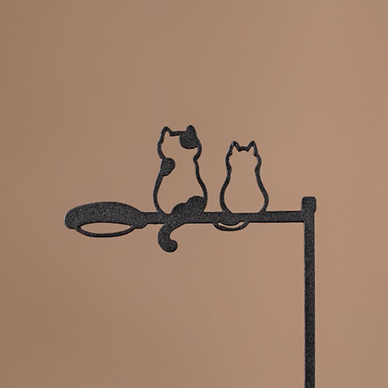 Buddha Stones Houten Wierook met kattensilhouet voor meditatie - image 5