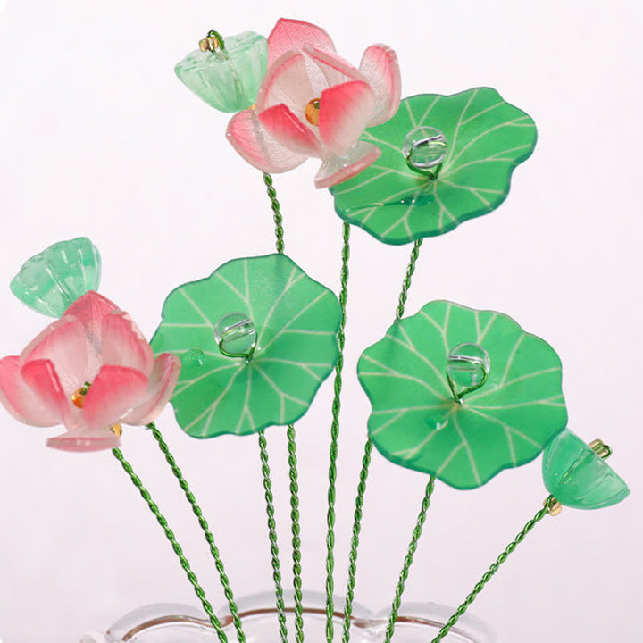 Buddha Stones Compacte Lotus Koi Geluksfles Auto Interieur Mindfulness woondecoratie - image 4
