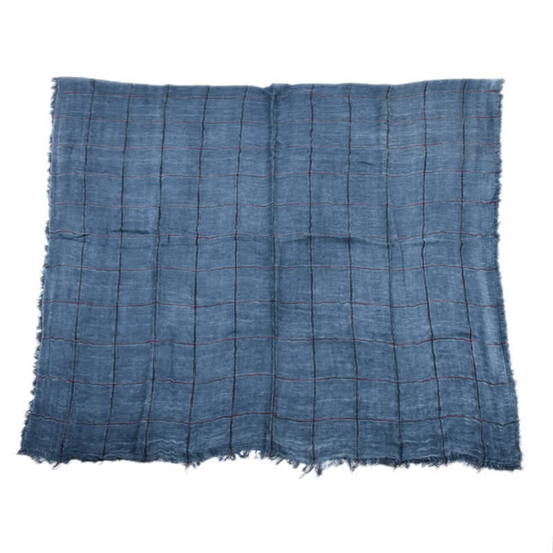 Buddha Stones /herfst geruit patroon casual herensjaal - image 6
