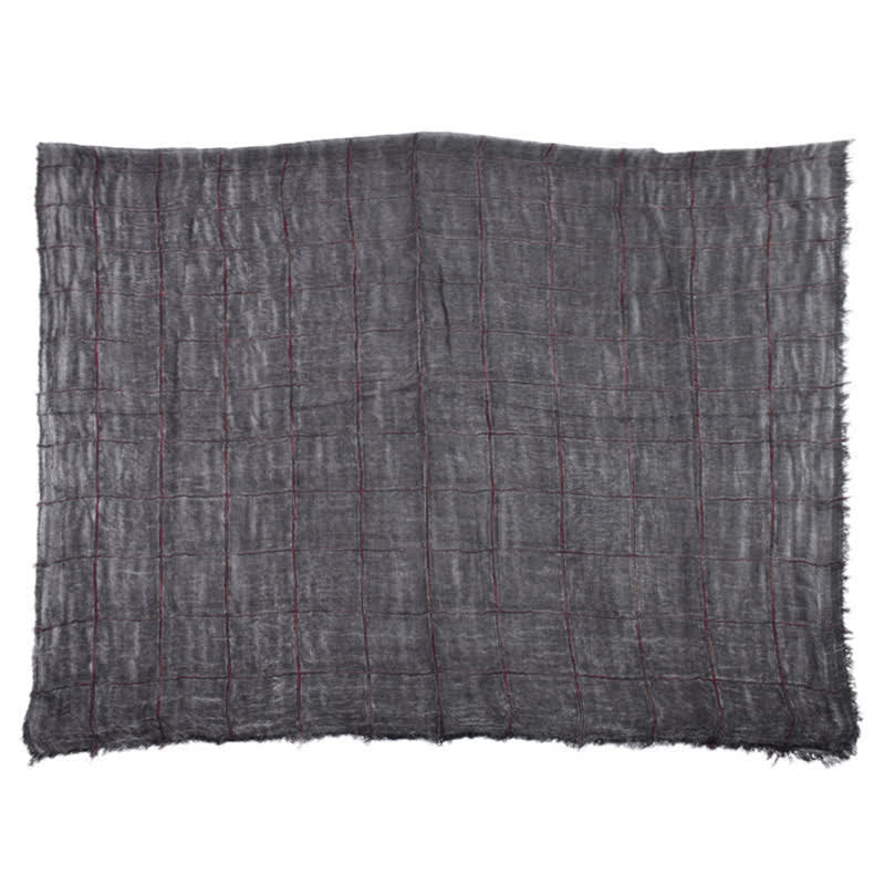 Buddha Stones /herfst geruit patroon casual herensjaal - image 2