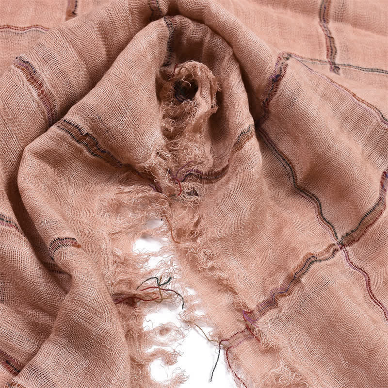 Buddha Stones /herfst geruit patroon casual herensjaal - image 11