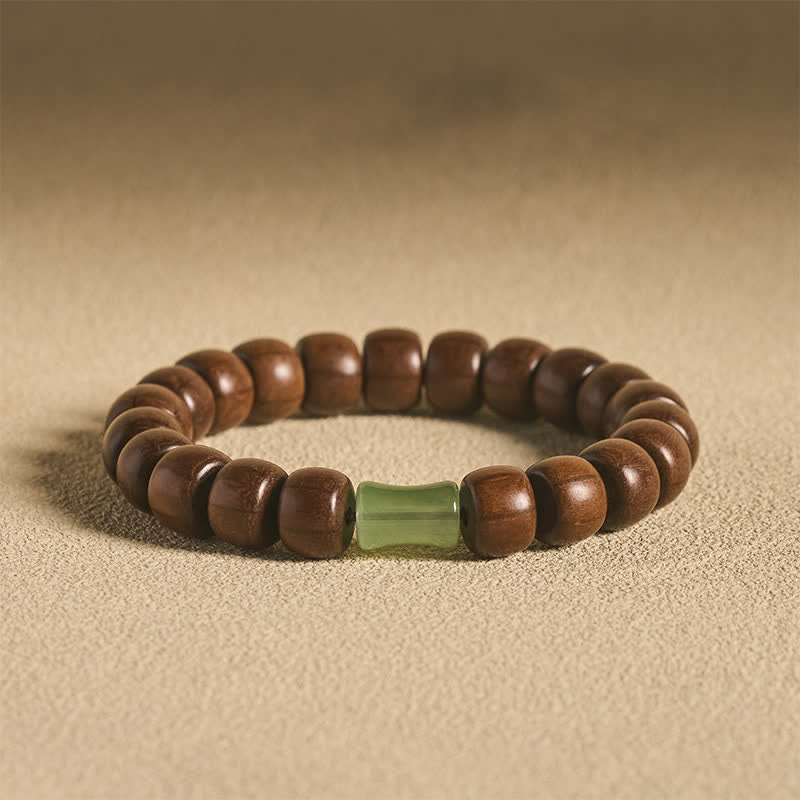 Buddha Stones Abelia Biflora Bescherming Vintage Armband - Abelia Biflora Hout (Veiligheid ♥ Bescherming) - image 0