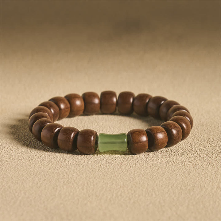 Buddha Stones Abelia Biflora Bescherming Vintage Armband - Abelia Biflora Hout (Veiligheid ♥ Bescherming) - image 0