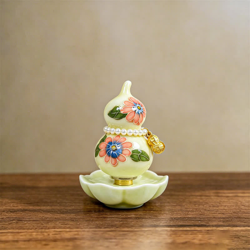 Buddha Stones Handbeschilderde keramische pioenroos Mindfulness woondecoratie. - Roze geluksbrenger - Ca. 6*8 cm (willekeurig accessoire) - image 12