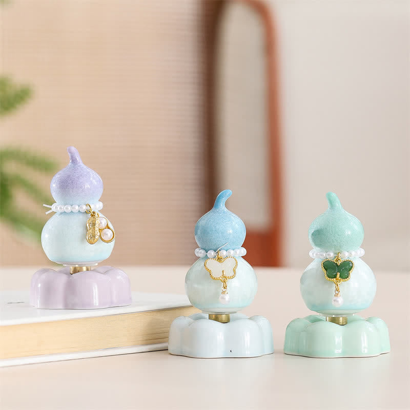 Buddha Stones Keramische vlinderpompoen, draaiend, Mindfulness woondecoratie. - image 28