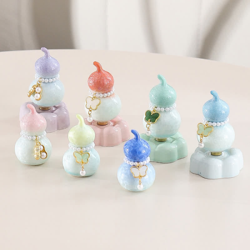 Buddha Stones Keramische vlinderpompoen, draaiend, Mindfulness woondecoratie. - image 26