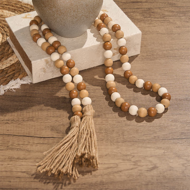 Buddha Stones Boho Country kralenkwastjes accentdecoratie voor een Mindfulness woondecoratie - image 17