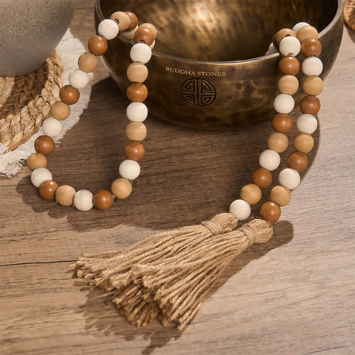 Buddha Stones Boho Country kralenkwastjes accentdecoratie voor een Mindfulness woondecoratie - image 18
