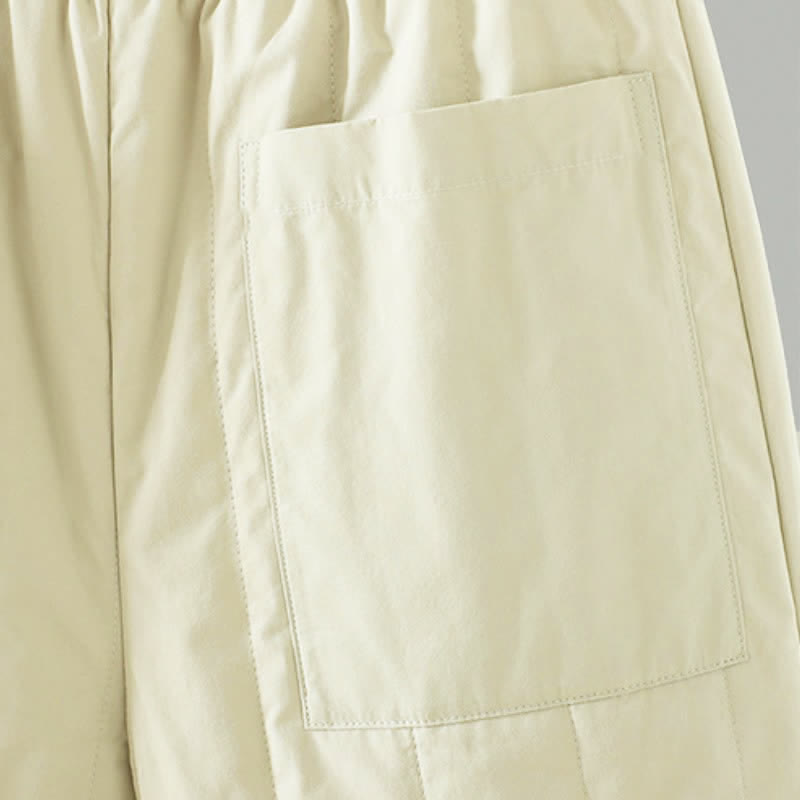 Buddha Stones Casual basic Enkellengte broek voor dames met Zakken , geschikt voor de herfst en winter. - image 15