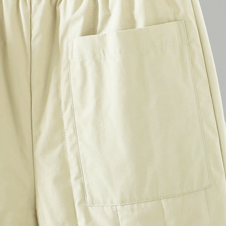 Buddha Stones Casual basic Enkellengte broek voor dames met Zakken , geschikt voor de herfst en winter. - image 15