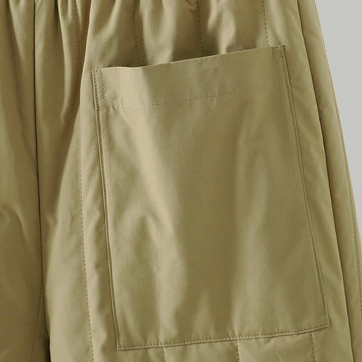 Buddha Stones Casual basic Enkellengte broek voor dames met Zakken , geschikt voor de herfst en winter. - image 2
