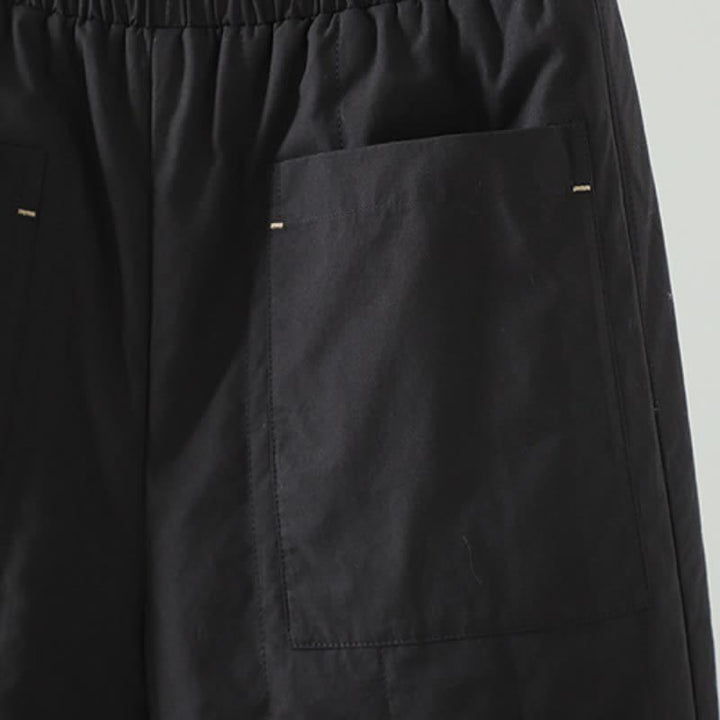 Buddha Stones Casual basic Enkellengte broek voor dames met Zakken , geschikt voor de herfst en winter. - image 7