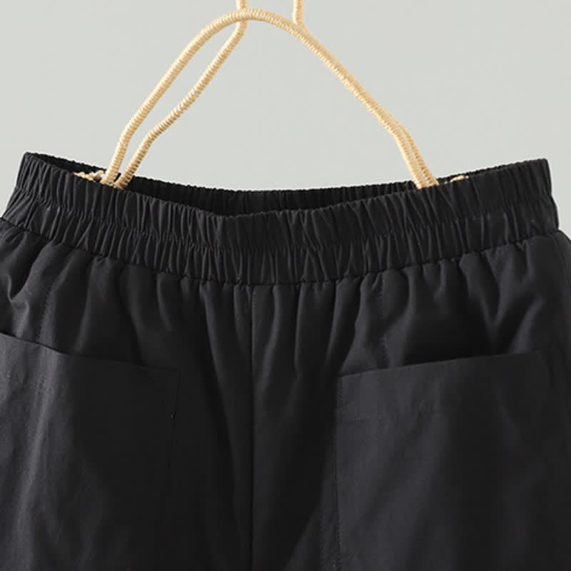 Buddha Stones Casual basic Enkellengte broek voor dames met Zakken , geschikt voor de herfst en winter. - image 6
