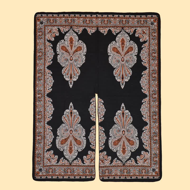 Buddha Stones Herfst/Winter Boho Paisley Open Voorkant Vleermuismouw Dames Sjaal (groot) - image 2