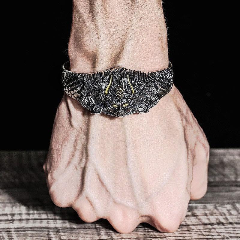 Buddha Stones Tibetaanse Garuda vogel wijsheids- en Bangle-armband - image 12