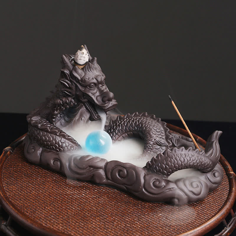 Draak die een bal speelt, bloem, bescherming , Wierook , decoratie - Dragon Ball - image 0