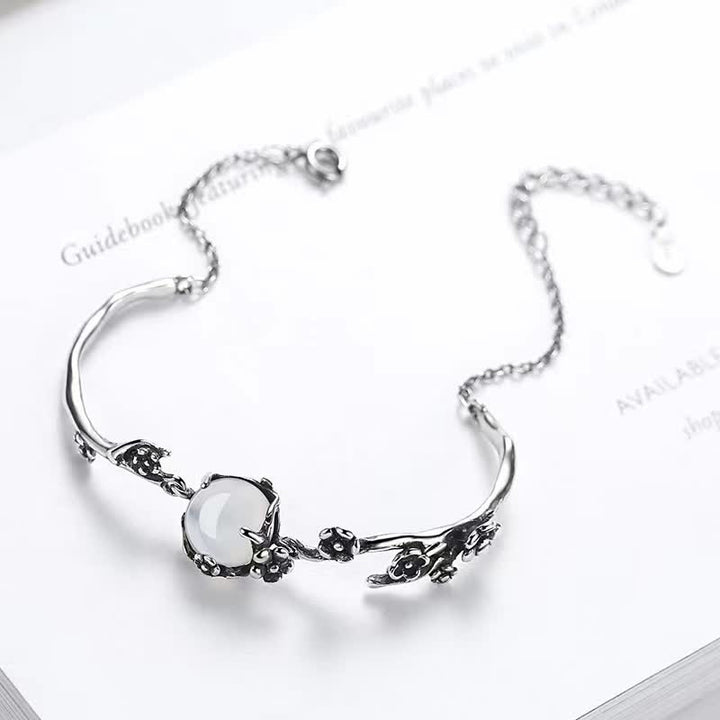 Buddha Stones Pruimenbloesem Chalcedoon Positieve Armband - image 11