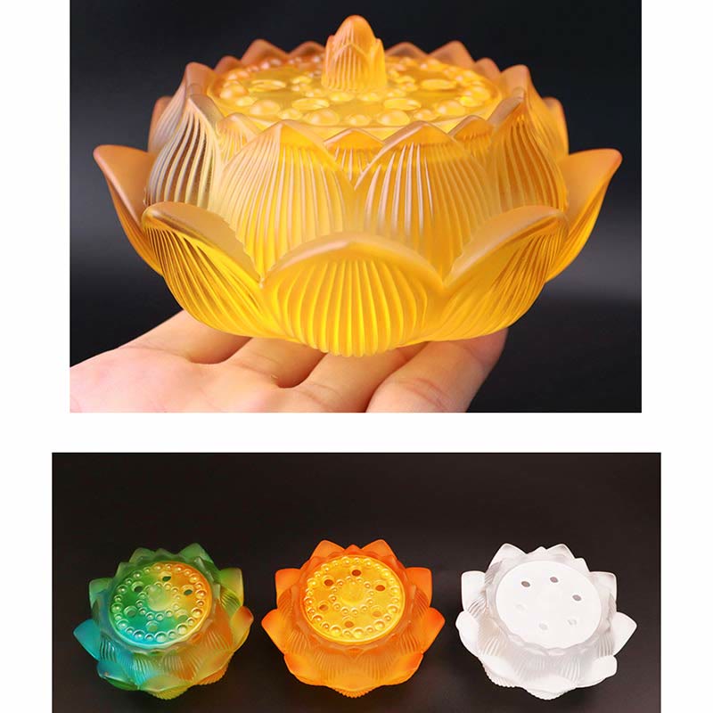 Buddha Stones Lotus Liuli Kristal Genezing Meditatie Wierook - image 6
