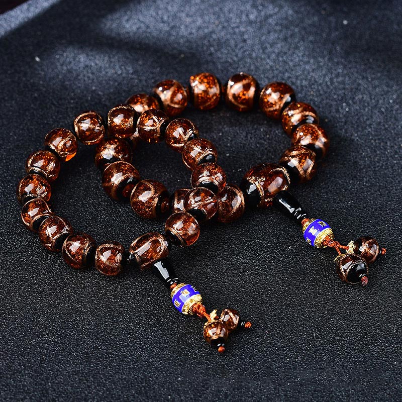 Tibetaanse Armband met drakenaderagaat voor helende doeleinden - image 0