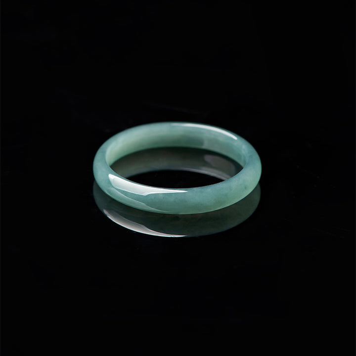 Buddha Stones Natuurlijke jade Ring voor voorspoed en bescherming. - image 8