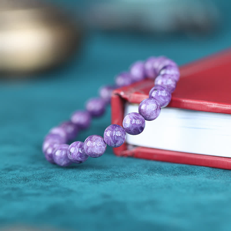 Buddha Stones Armband met amethistkristal voor positieve transformatie - image 4