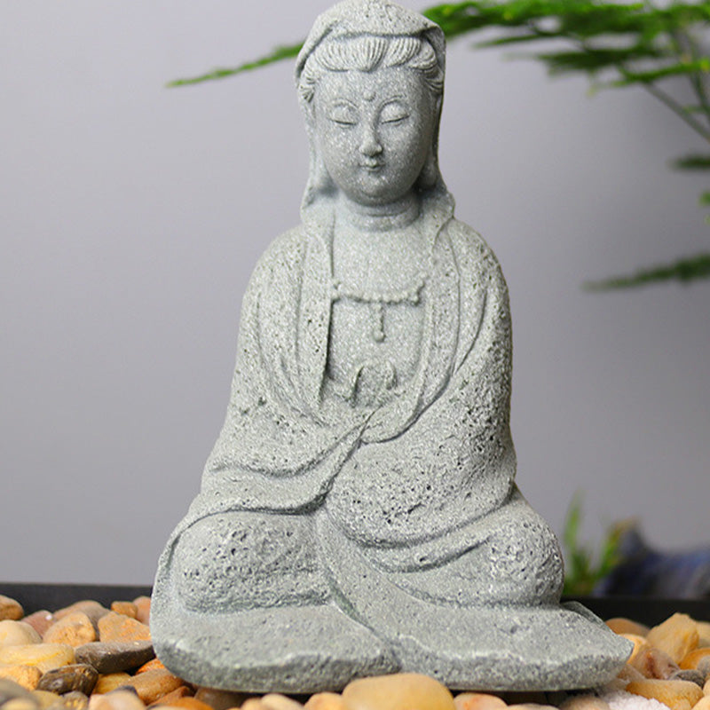 Buddha Stones Avalokitesvara-beeldje als zegen voor huisdecoratie - image 10