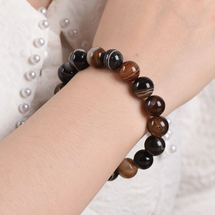 Buddha Stones Tibetaanse sardonyx Armband - image 3