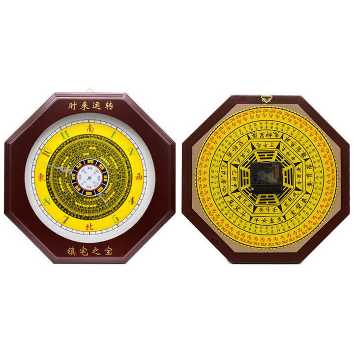 Feng Shui Bagua-kaart, energiebalanskaart, wandklok - image 9