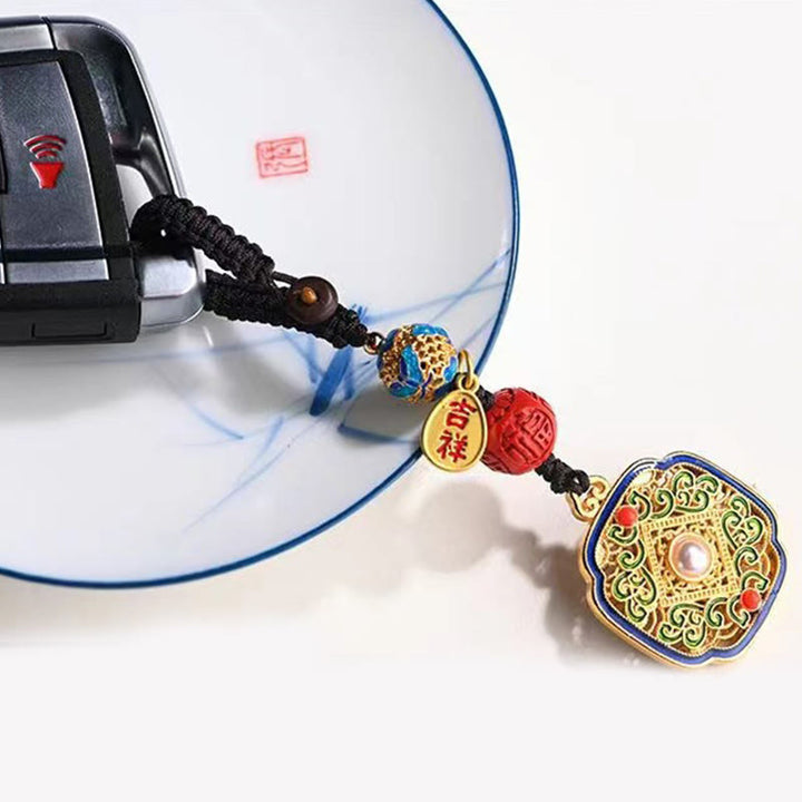 Buddha Stones Fu Karakter Zegen Ruyi Charm Sleutelhanger - image 5