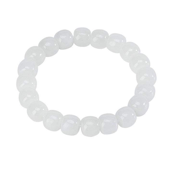 Buddha Stones Hetian witte jade Armband - image 7