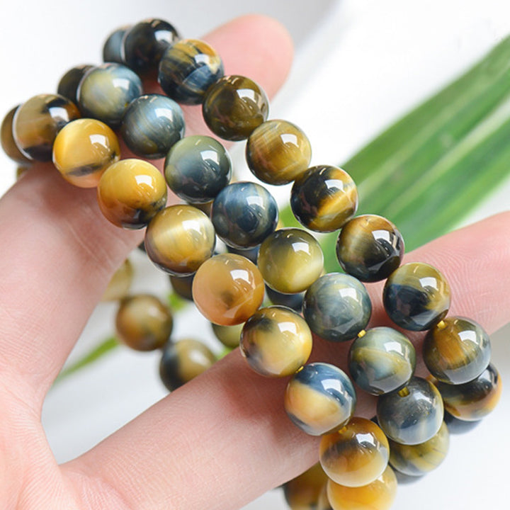 Buddha Stones Tijgeroog Armband voor Moed en Kracht - image 4