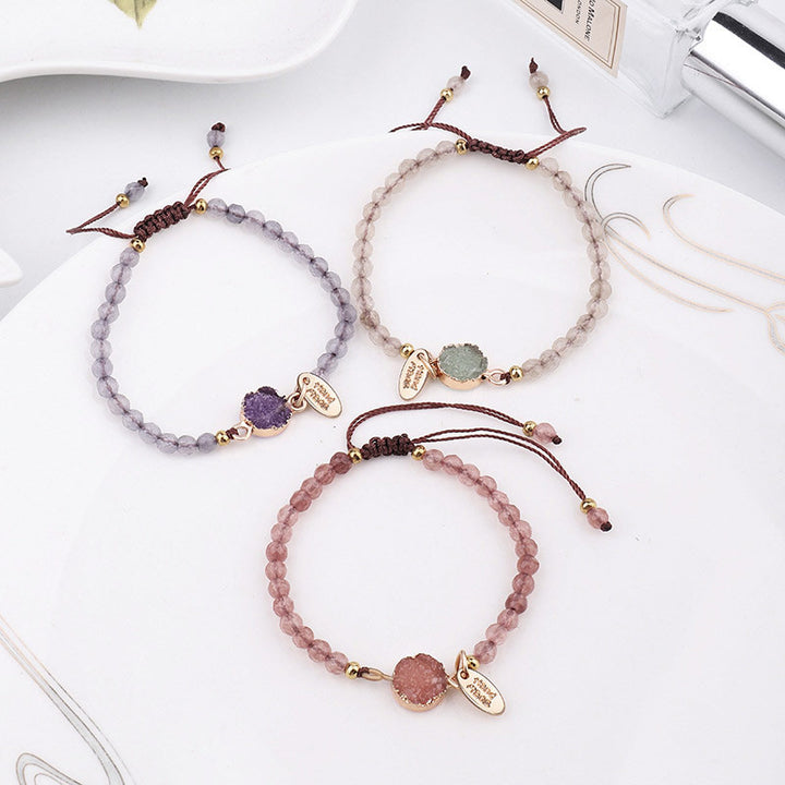 Buddha Stones Armband met natuurlijke kristallen bedeltjes - image 10