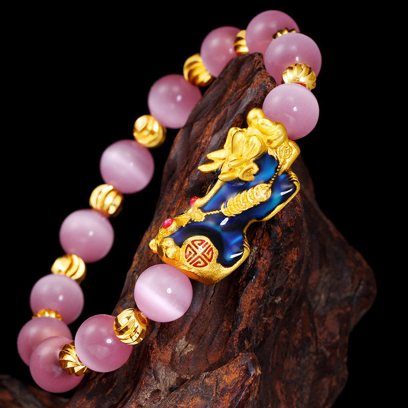 Buddha Stones PiXiu Cat Eye Armband - image 1