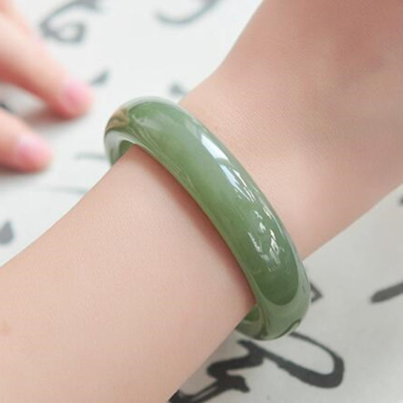 Buddha Stones Jade Armband met Bangle voor overvloed - image 2