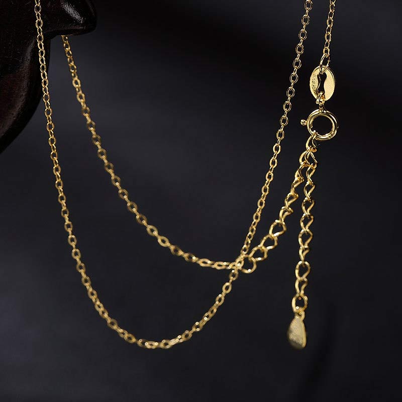 Buddha Stones Ketting met jade olifantje, symbool voor geluk en zegen. - image 11
