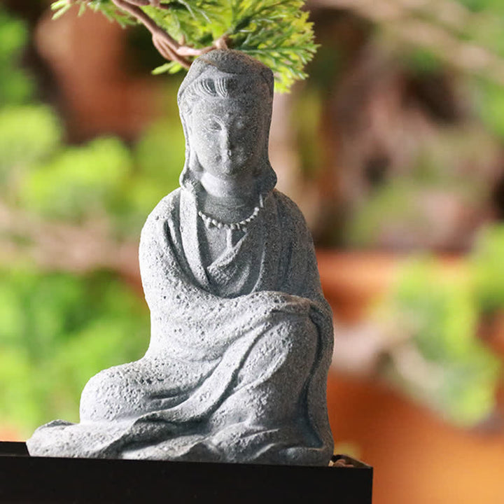 Buddha Stones Avalokitesvara-beeldje als zegen voor huisdecoratie - image 3