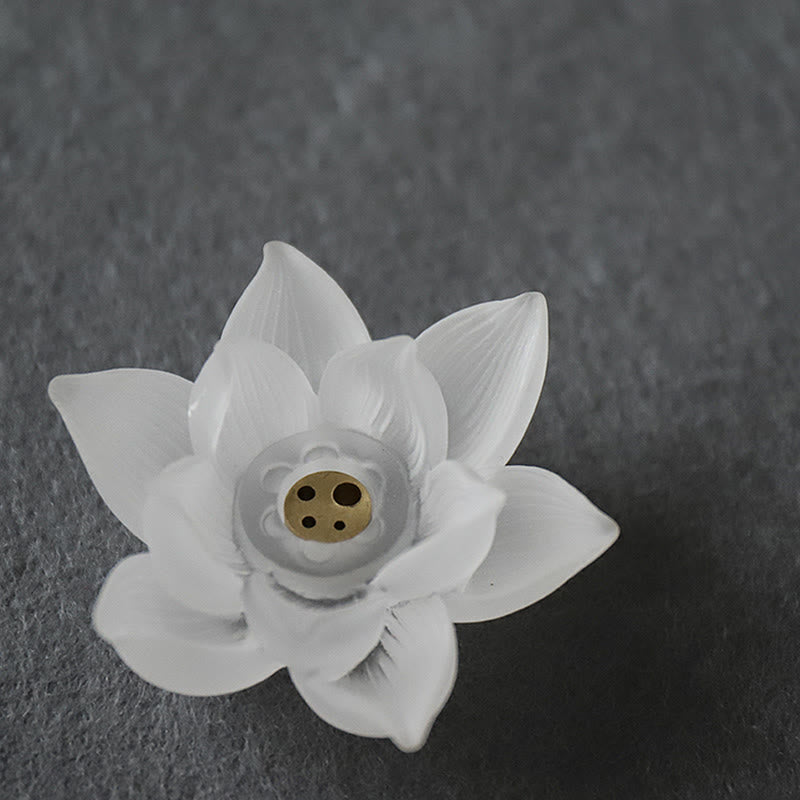 Buddha Stones Mini Lotus Liuli Kristal Genezing Meditatie Wierook - image 17