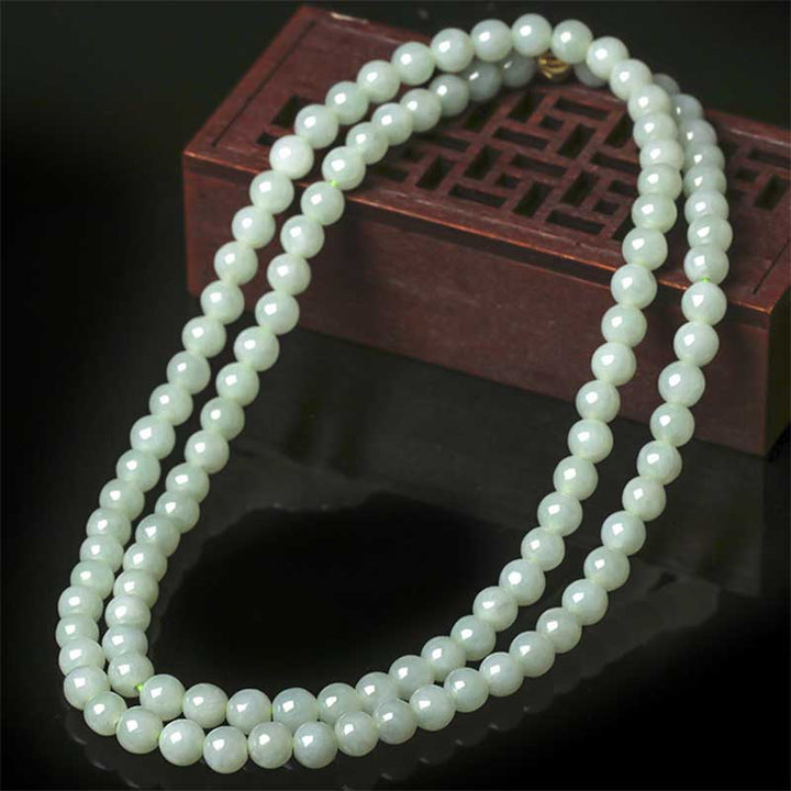 Armband van jade met 108 kralen (Mala). - image 1