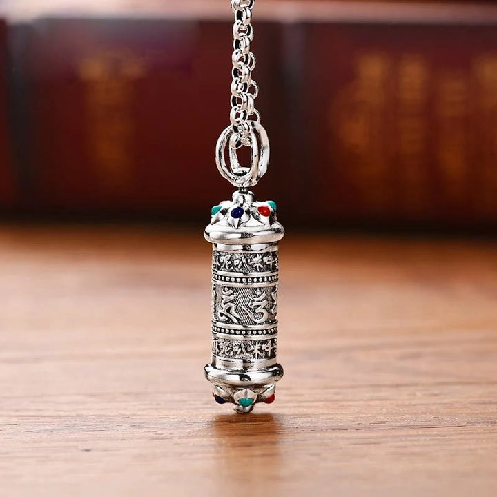 Buddha Stones Tibetaanse Om Mani Padme Hum Focus Ketting hanger - Om Mani Padme Hum(Liefde♥Focus) - image 0